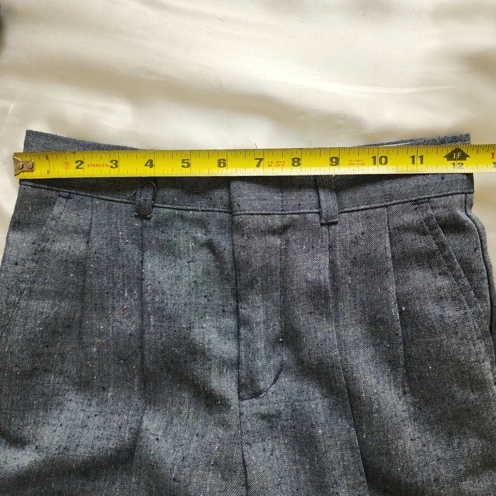 Michael James Boys Grey Double Breasted Suit Set Size 12R Vintage Made in USA